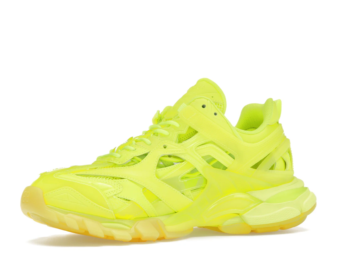 Vue 16 de Balenciaga Track 2 Clear Sole Fluo Yellow