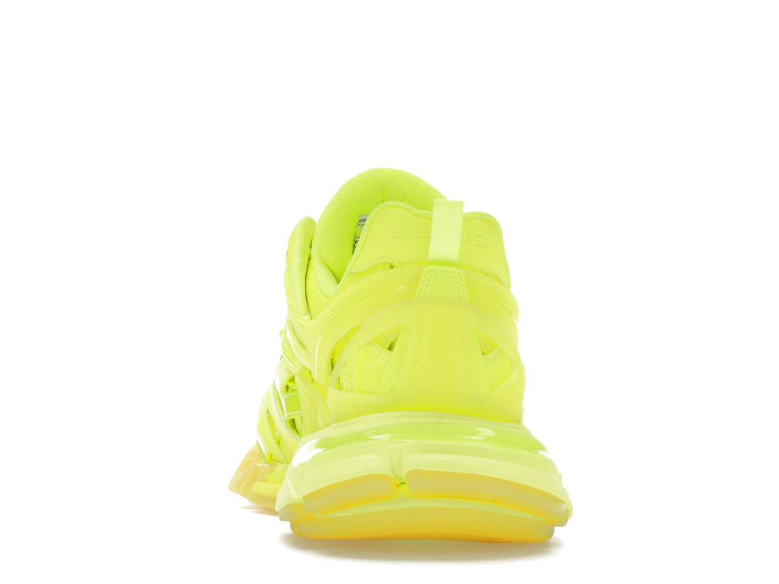 Vue 27 de Balenciaga Track 2 Clear Sole Fluo Yellow