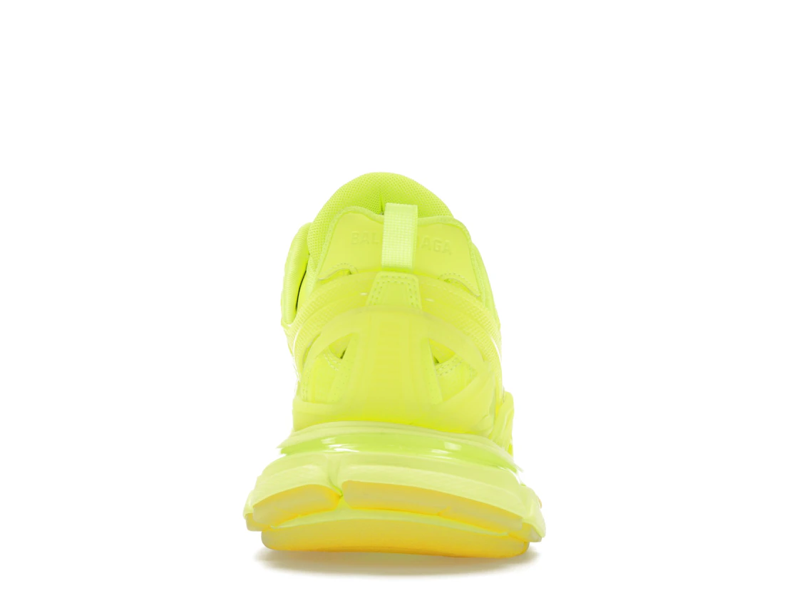 Vue 28 de Balenciaga Track 2 Clear Sole Fluo Yellow