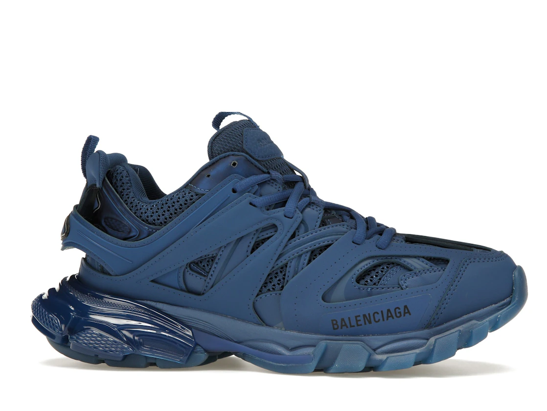 Vue 2 de Balenciaga Track Clear Sole Dark Navy