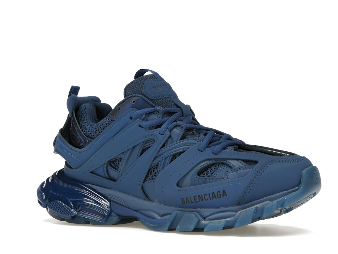 Vue 4 de Balenciaga Track Clear Sole Dark Navy