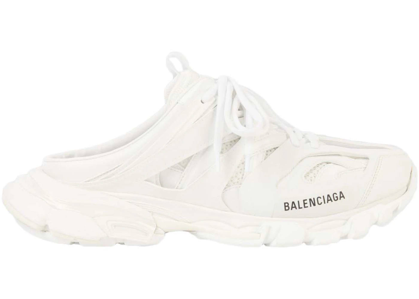 Balenciaga Track Mule White 