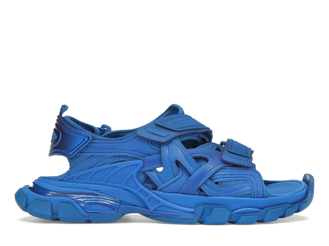 Vue 1 de Balenciaga Track Sandal Blue