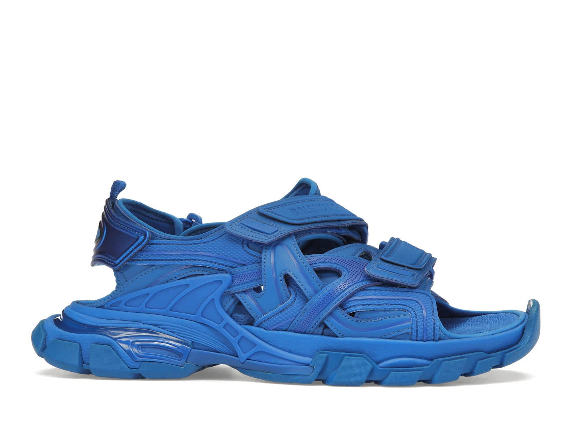 Vue 2 de Balenciaga Track Sandal Blue