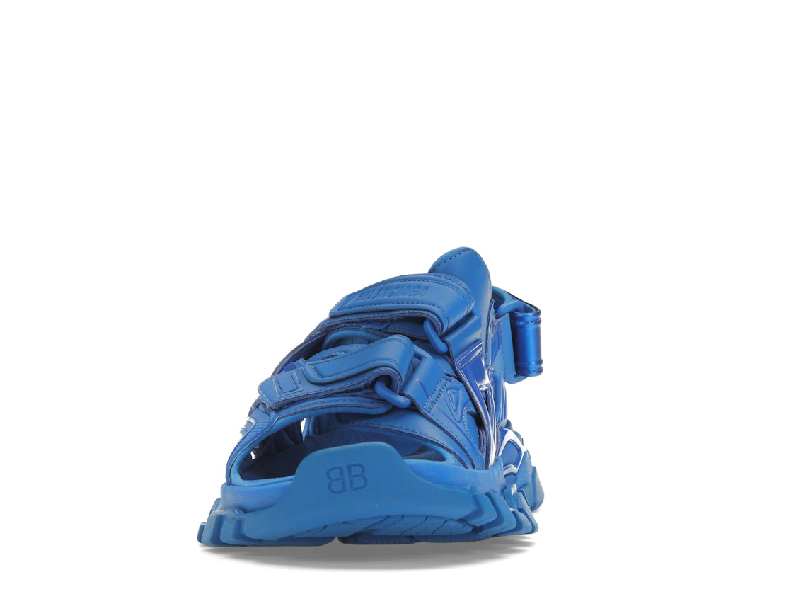 Vue 11 de Balenciaga Track Sandal Blue