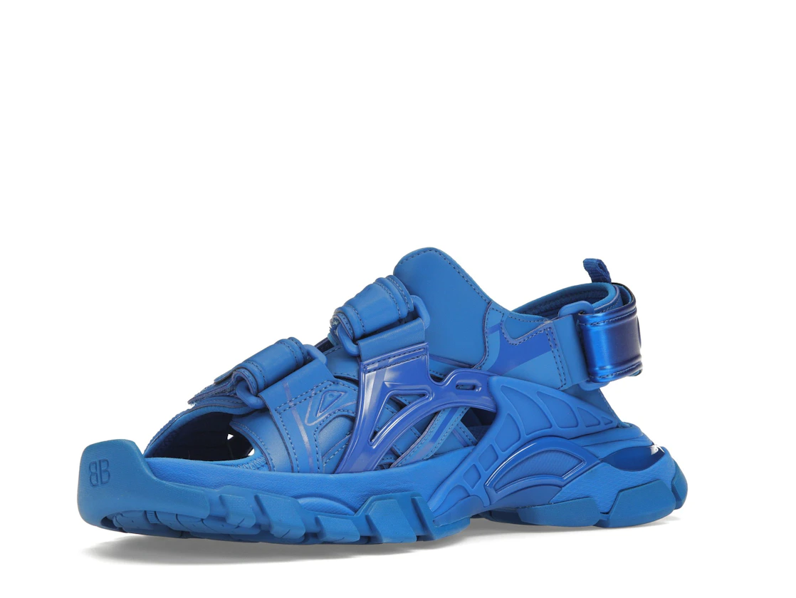 Vue 15 de Balenciaga Track Sandal Blue