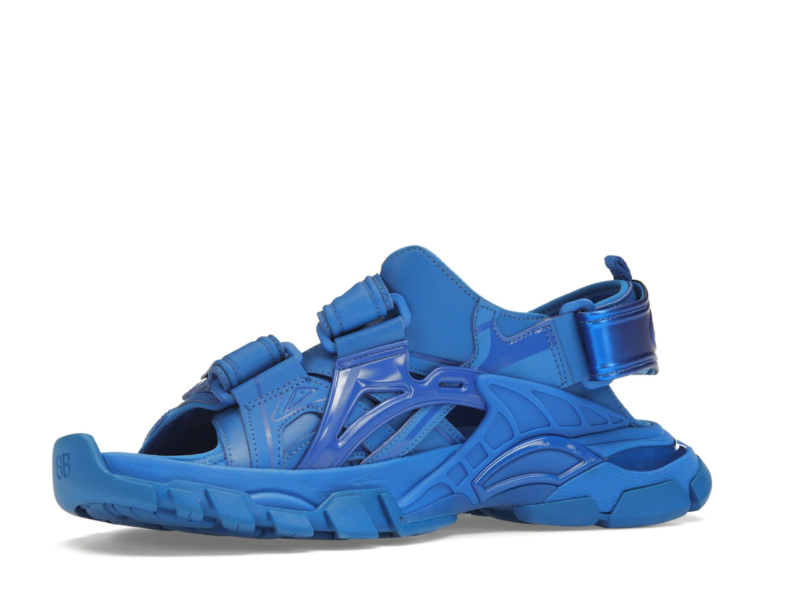 Vue 16 de Balenciaga Track Sandal Blue