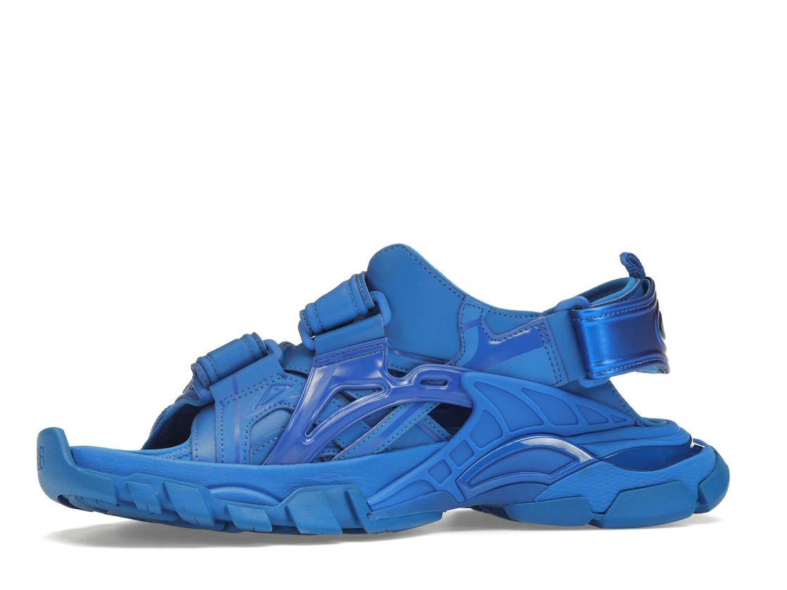 Vue 17 de Balenciaga Track Sandal Blue