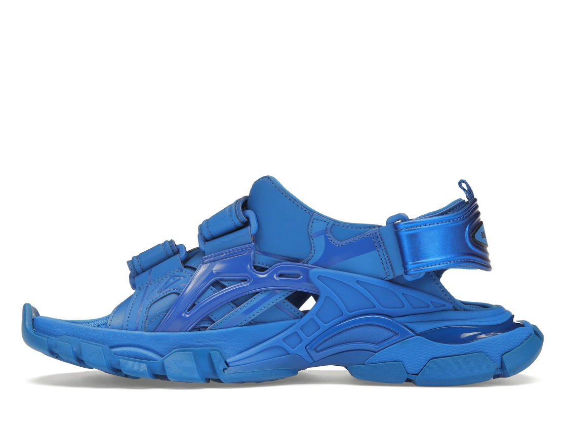 Vue 19 de Balenciaga Track Sandal Blue
