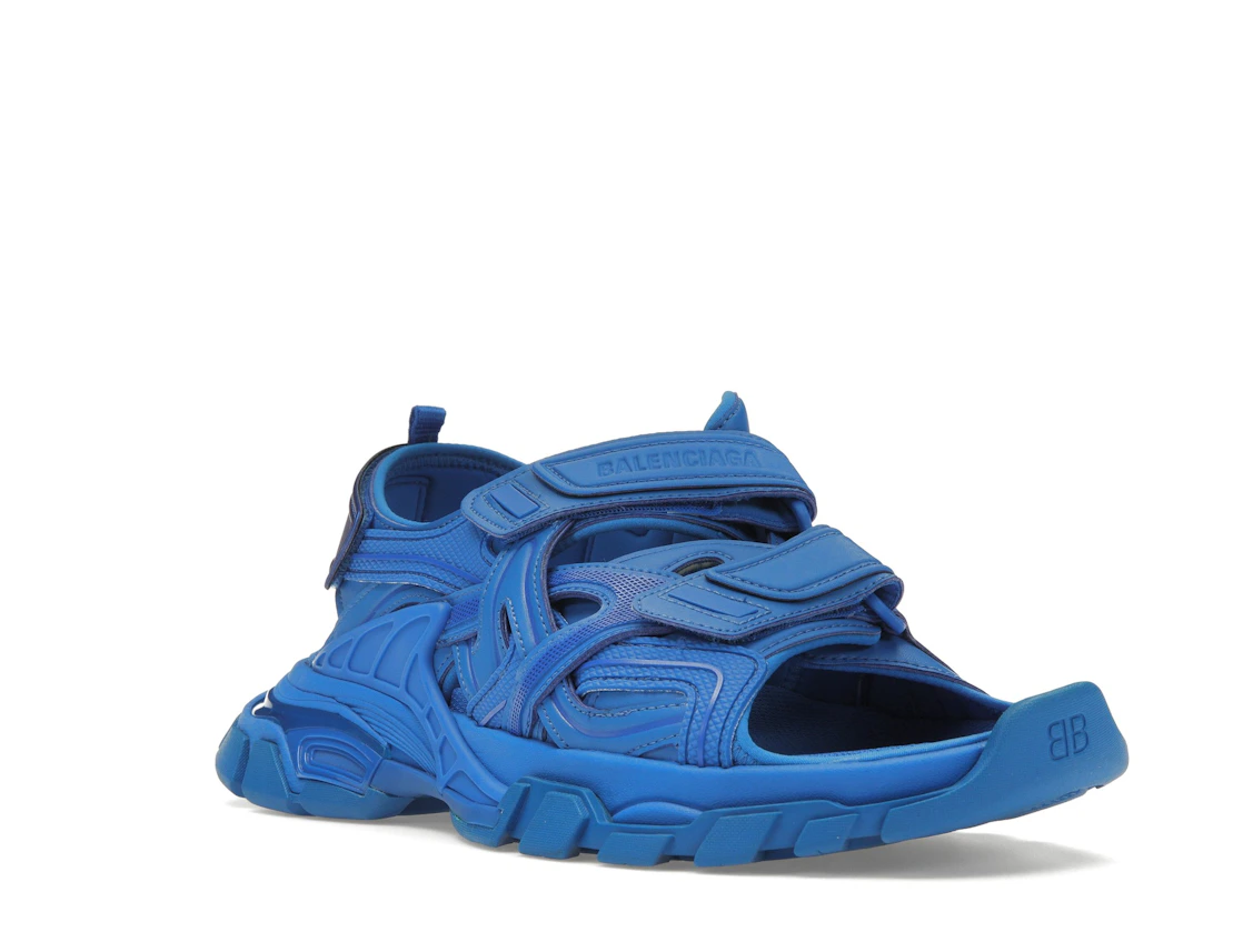 Vue 6 de Balenciaga Track Sandal Blue