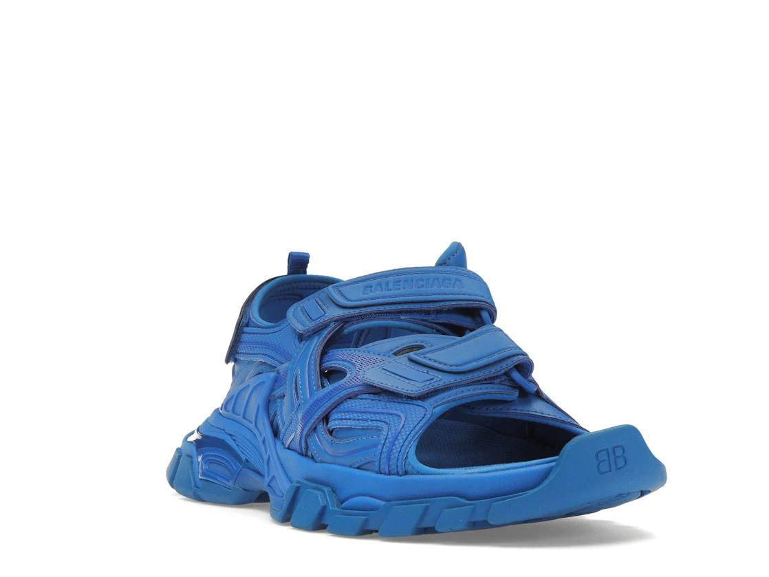 Vue 7 de Balenciaga Track Sandal Blue