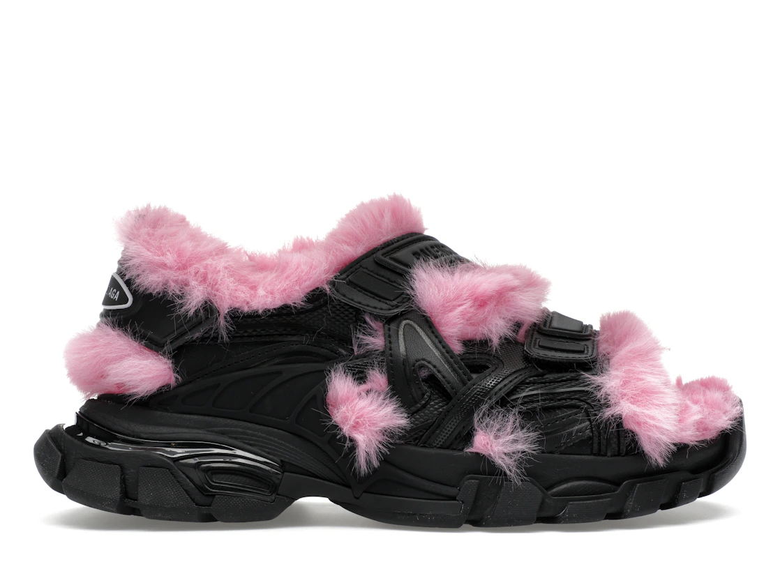 Vue 1 de Balenciaga Track Sandals Black 