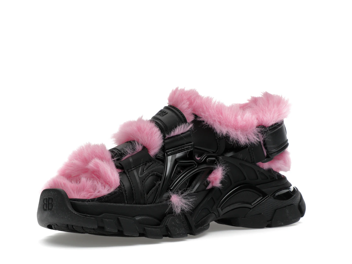 Vue 15 de Balenciaga Track Sandals Black 