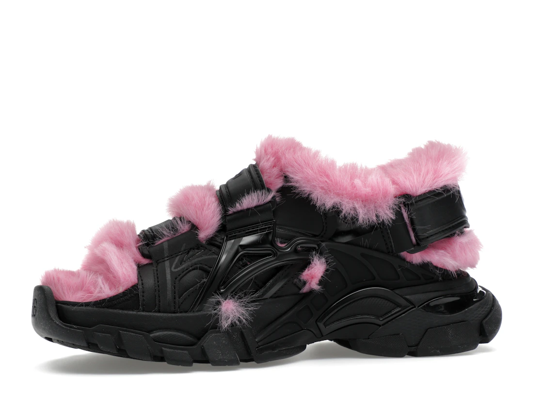 Vue 17 de Balenciaga Track Sandals Black 