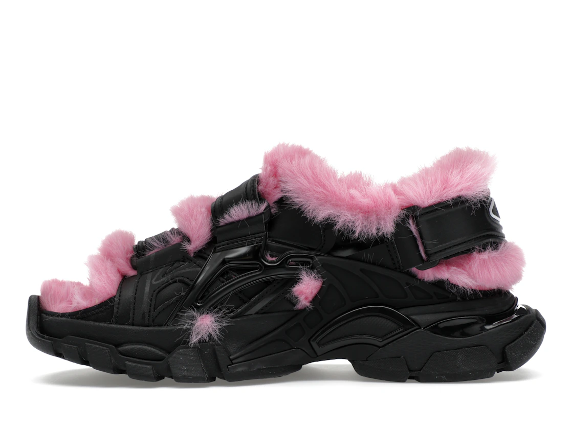 Vue 19 de Balenciaga Track Sandals Black 