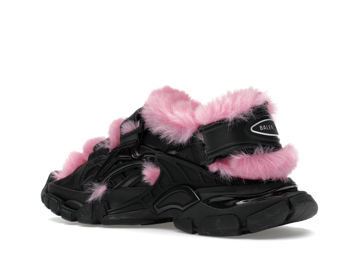 Vue 23 de Balenciaga Track Sandals Black 