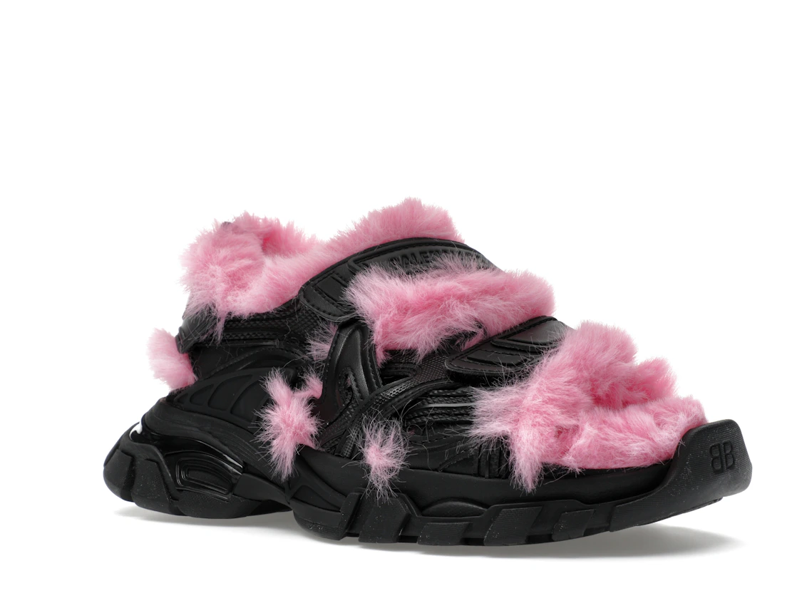 Vue 5 de Balenciaga Track Sandals Black 