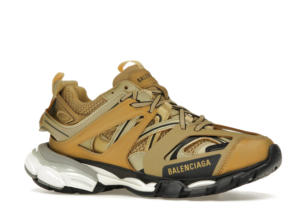 Vue 3 de Balenciaga Track Trainer Gold 