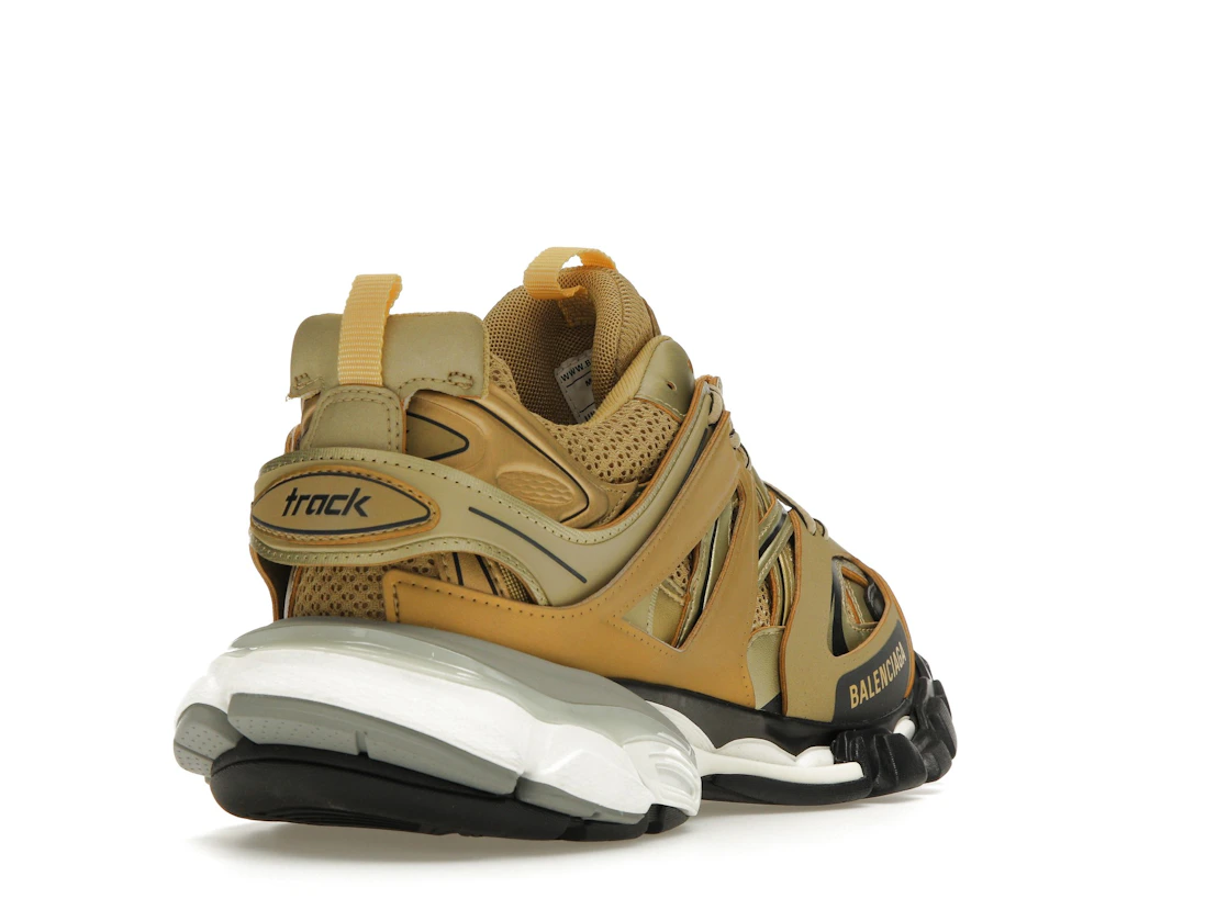 Vue 31 de Balenciaga Track Trainer Gold 