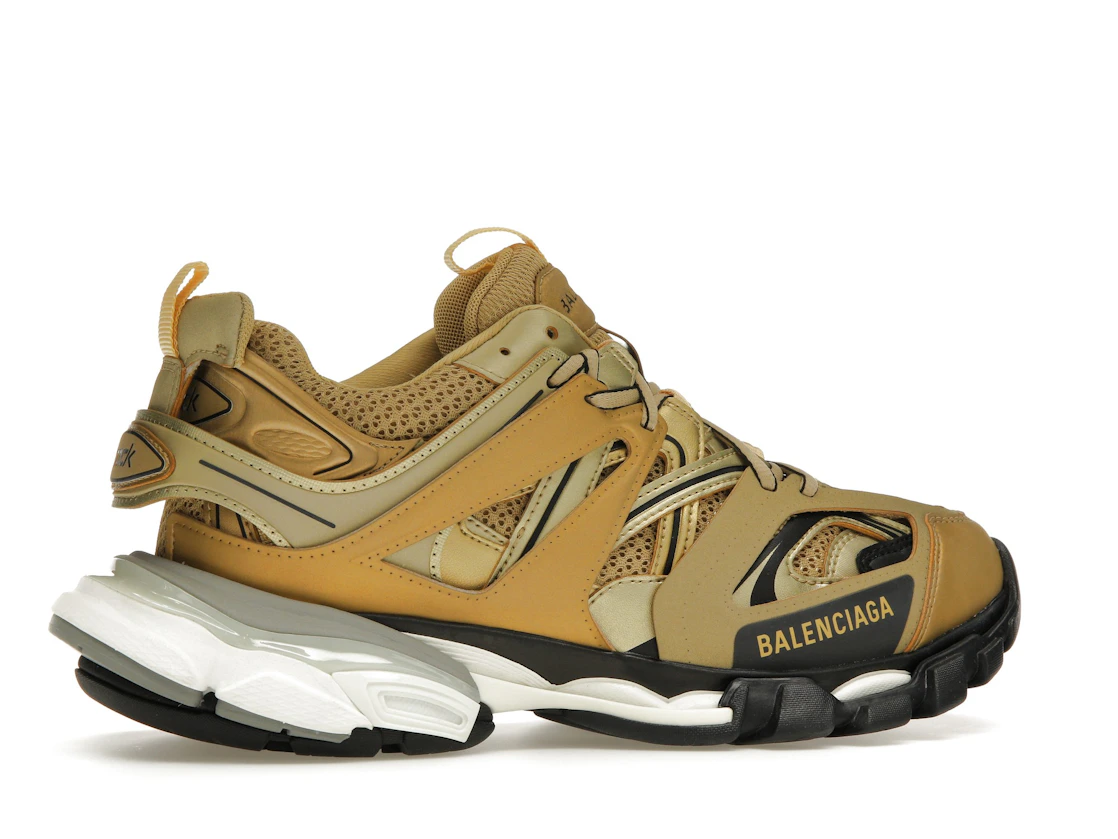 Vue 35 de Balenciaga Track Trainer Gold 