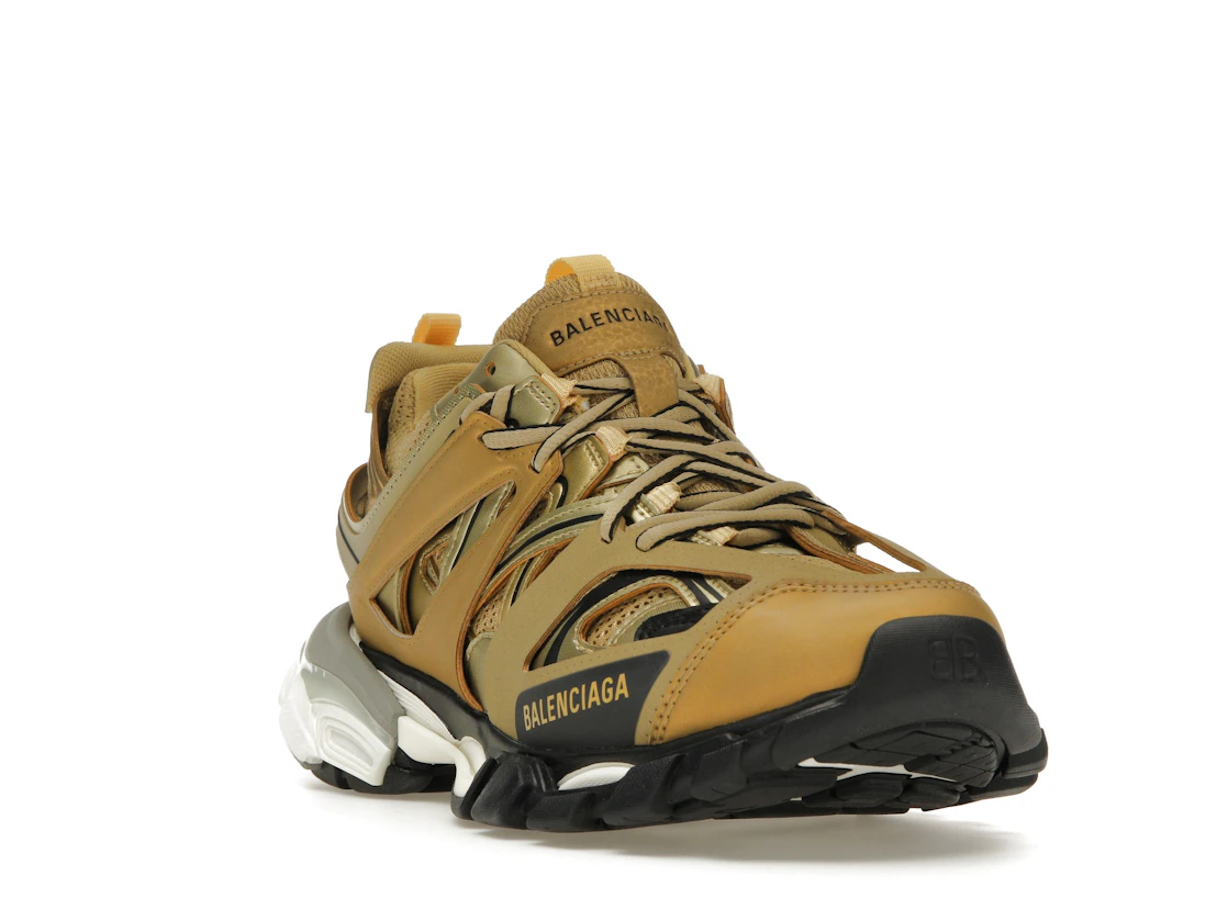 Vue 7 de Balenciaga Track Trainer Gold 