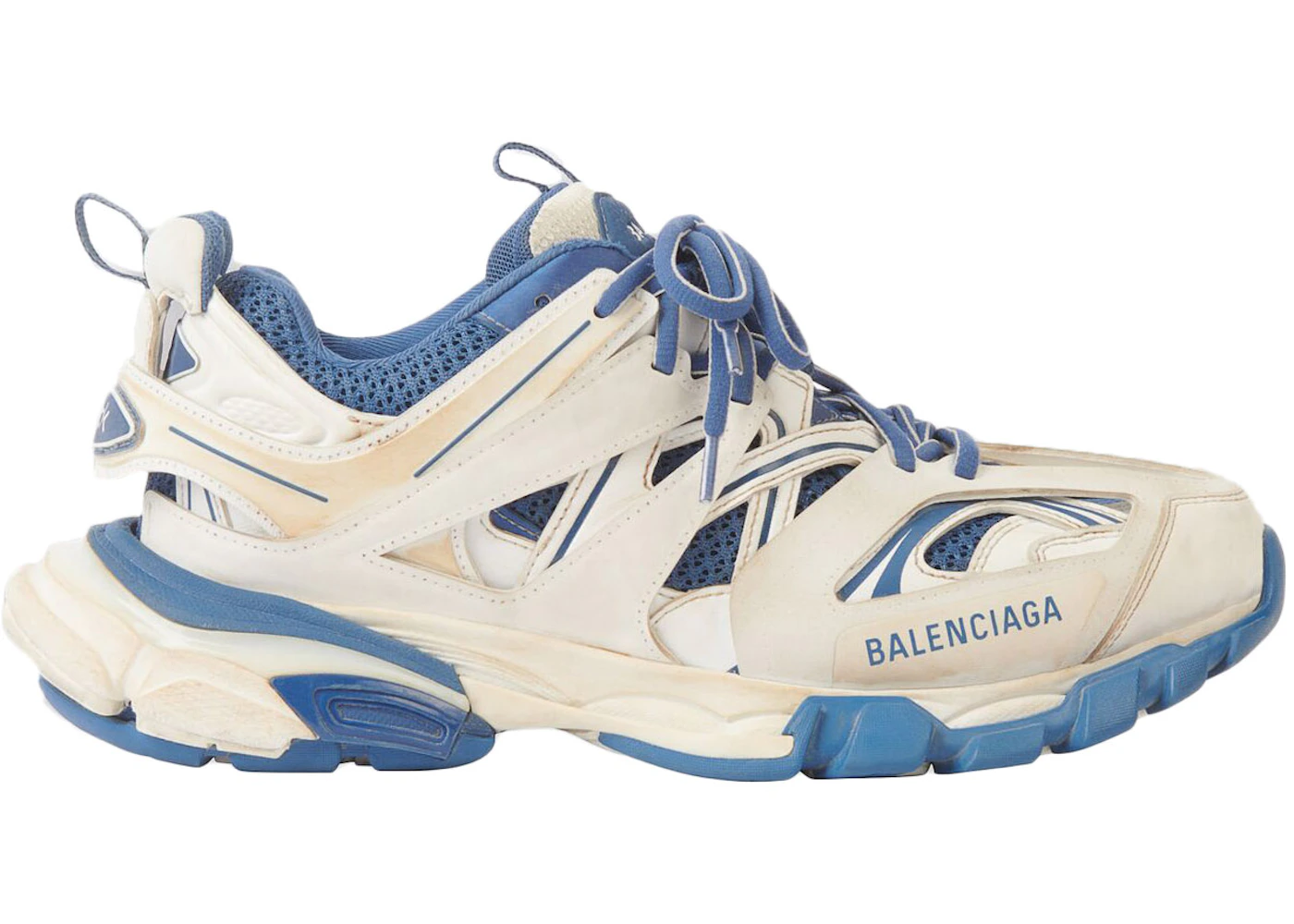 Balenciaga Track Worn Out In Light Grey