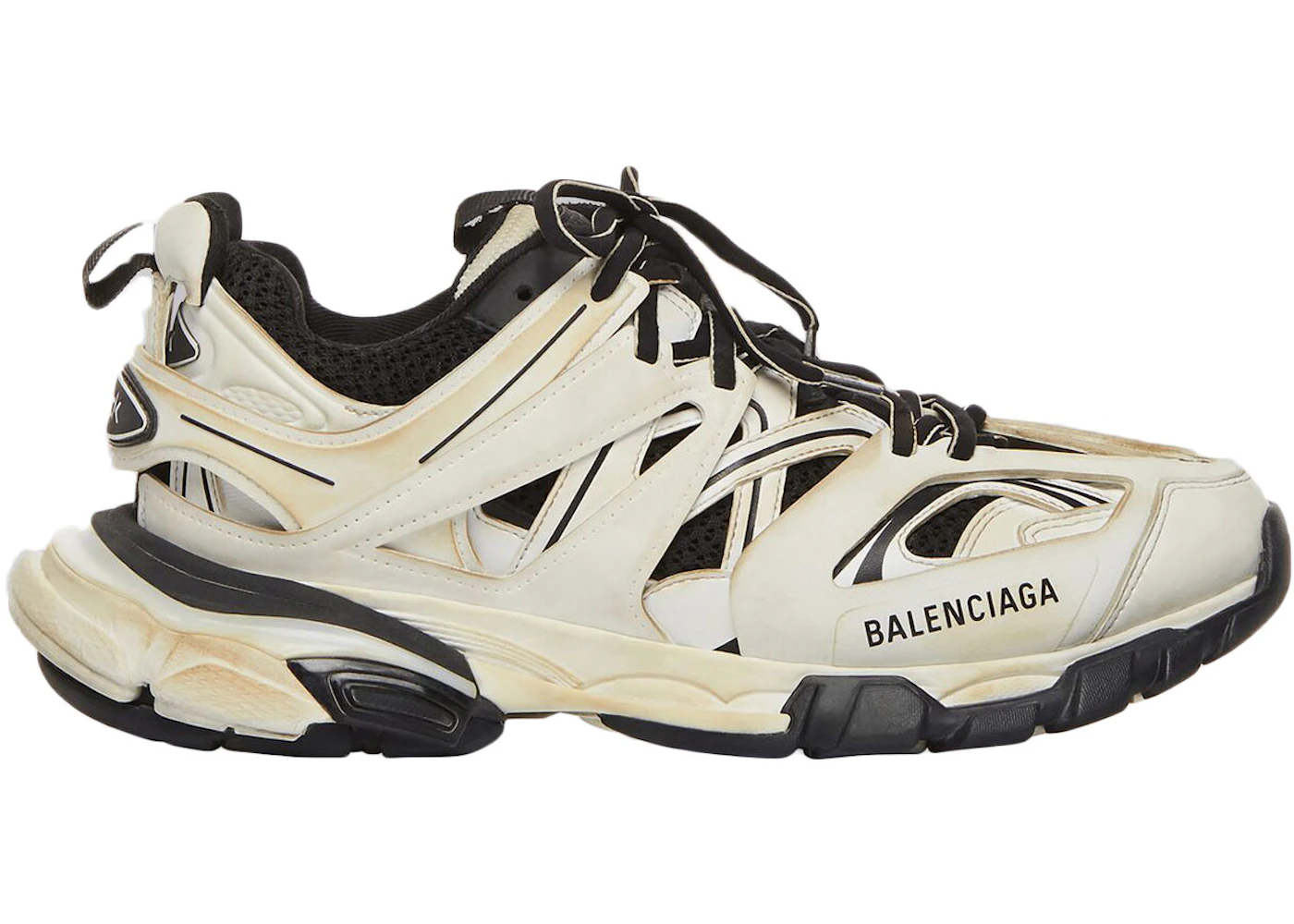 Balenciaga Track Worn Out White Black 