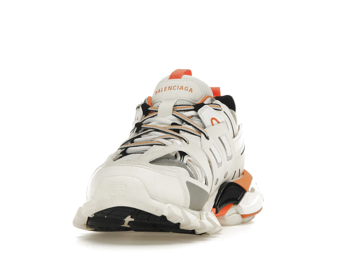 Vue 12 de Balenciaga Track White Orange 