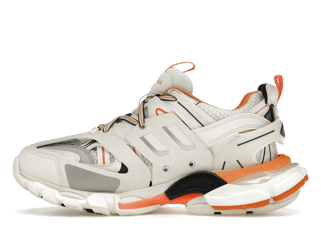 Vue 19 de Balenciaga Track White Orange 