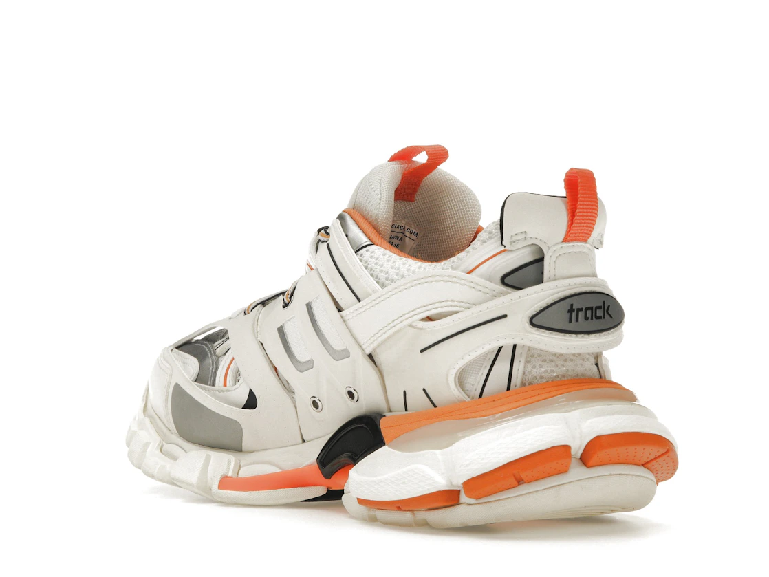 Vue 24 de Balenciaga Track White Orange 