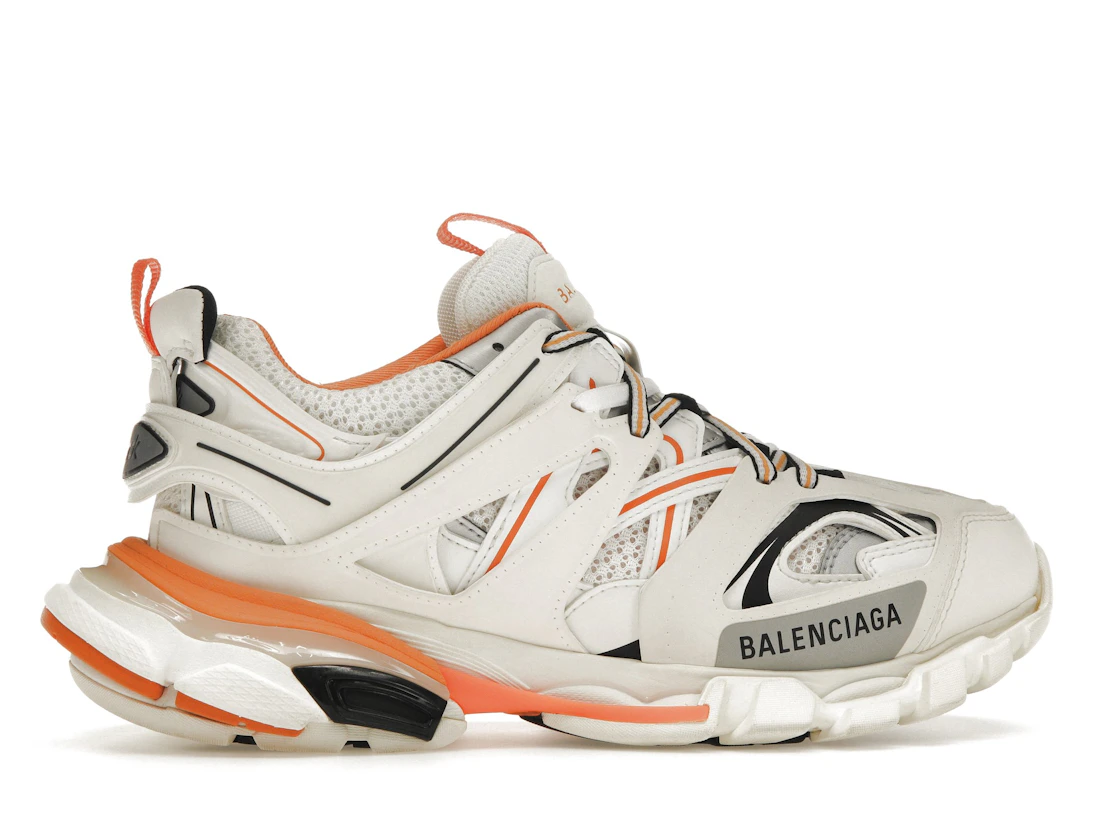 Vue 36 de Balenciaga Track White Orange 