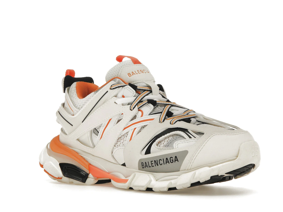 Vue 5 de Balenciaga Track White Orange 
