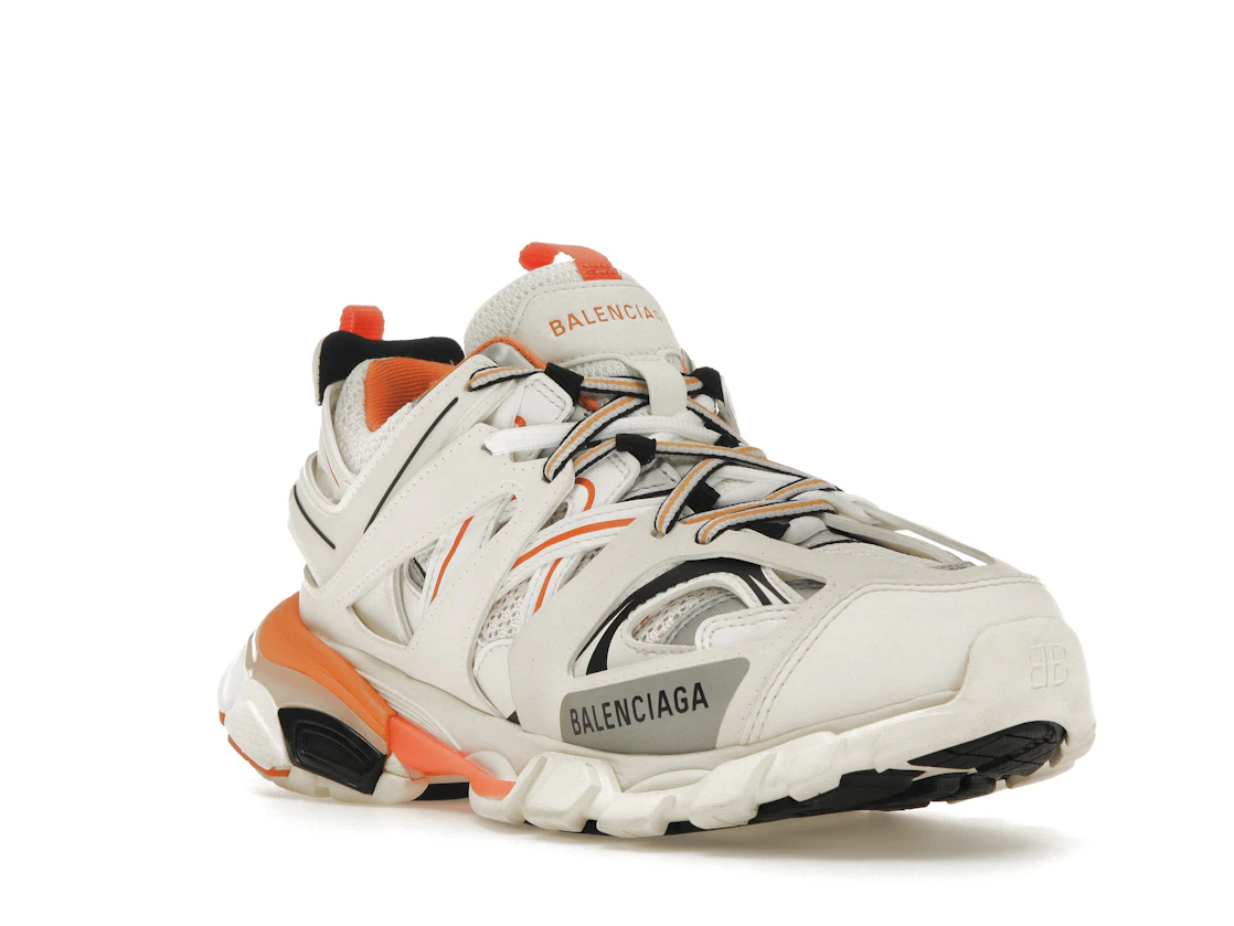 Vue 6 de Balenciaga Track White Orange 