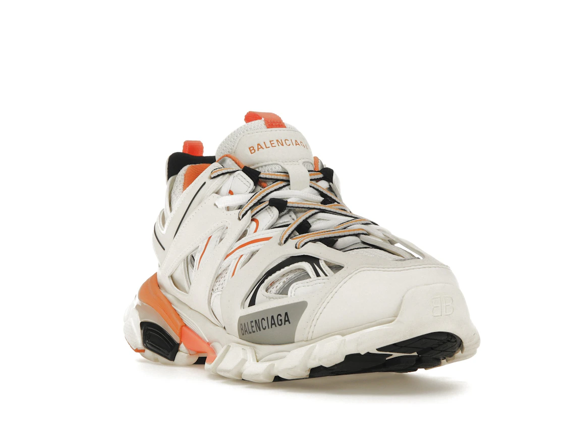 Vue 7 de Balenciaga Track White Orange 