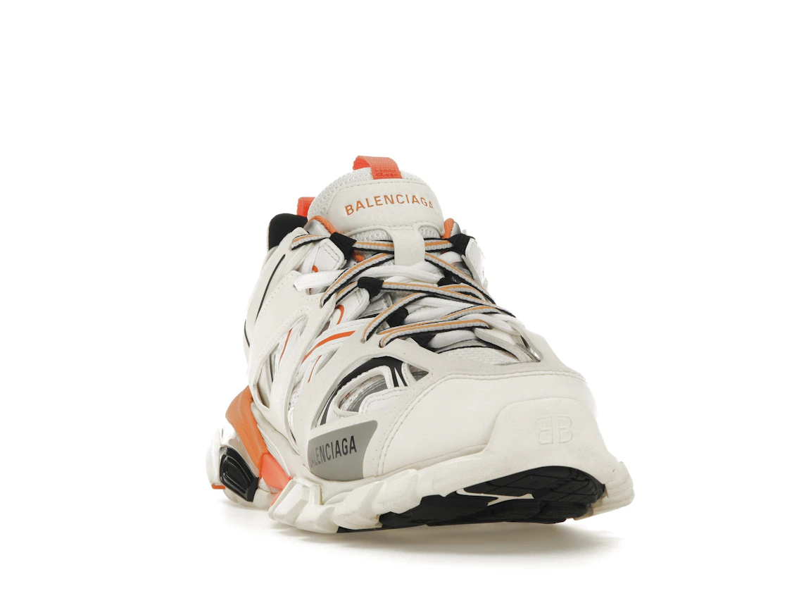 Vue 8 de Balenciaga Track White Orange 