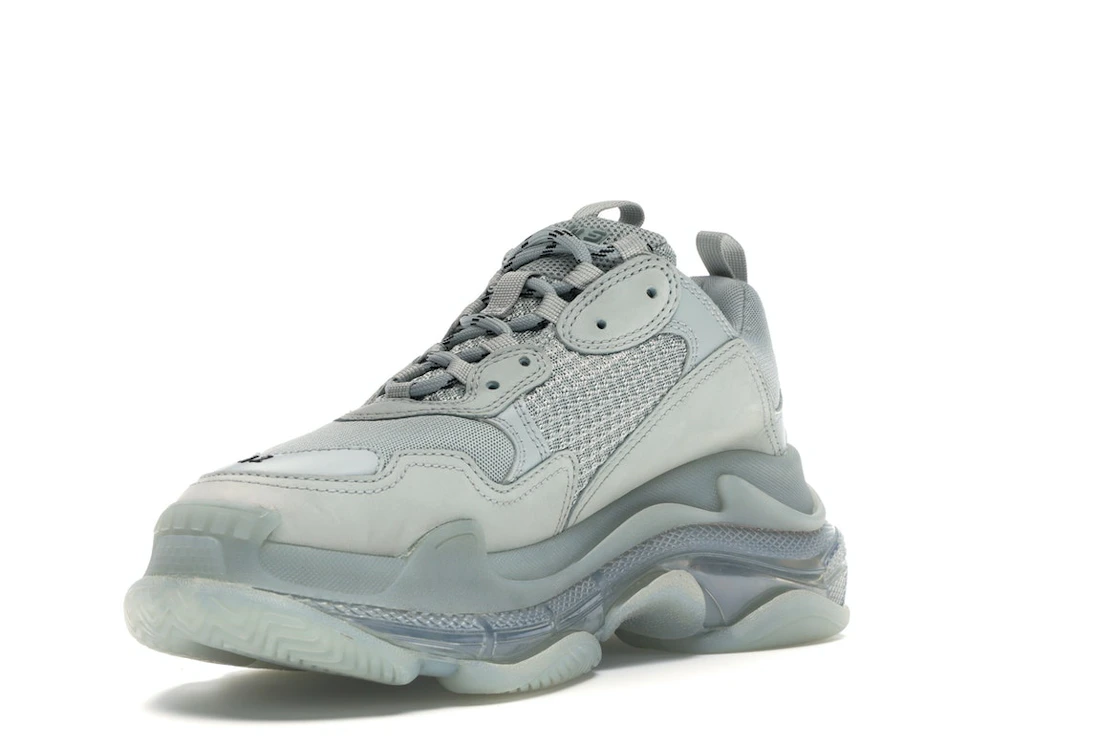 Vue 14 de Balenciaga Triple S Clear Sole Grey