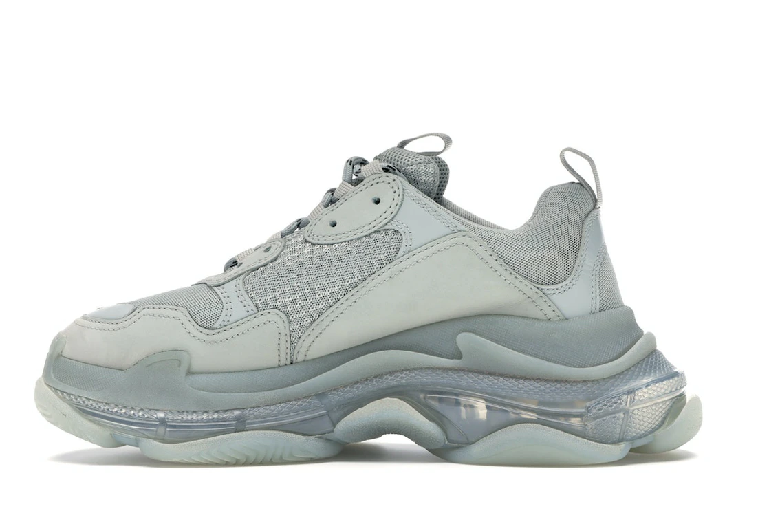 Vue 20 de Balenciaga Triple S Clear Sole Grey