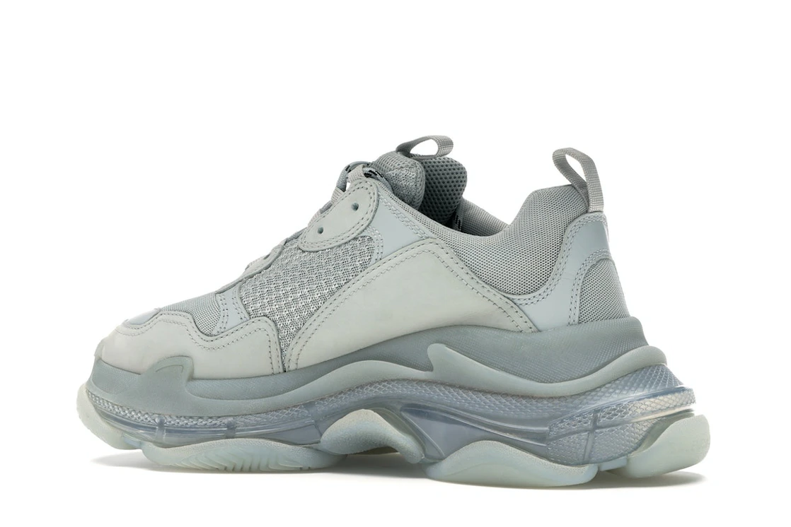 Vue 22 de Balenciaga Triple S Clear Sole Grey