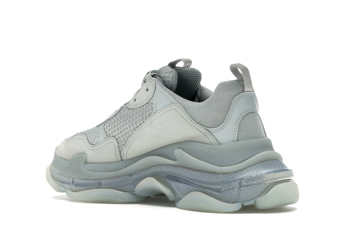 Vue 23 de Balenciaga Triple S Clear Sole Grey