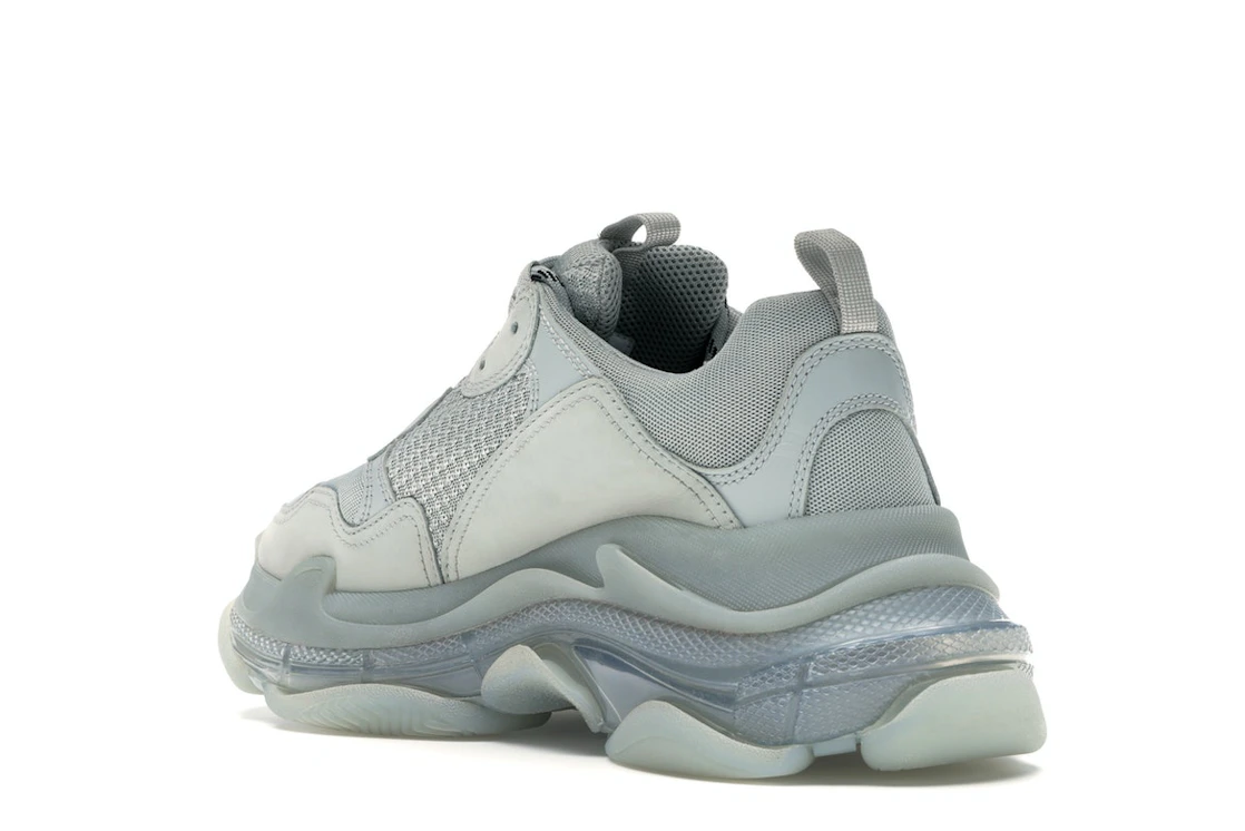 Vue 24 de Balenciaga Triple S Clear Sole Grey