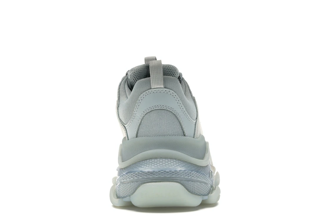 Vue 28 de Balenciaga Triple S Clear Sole Grey