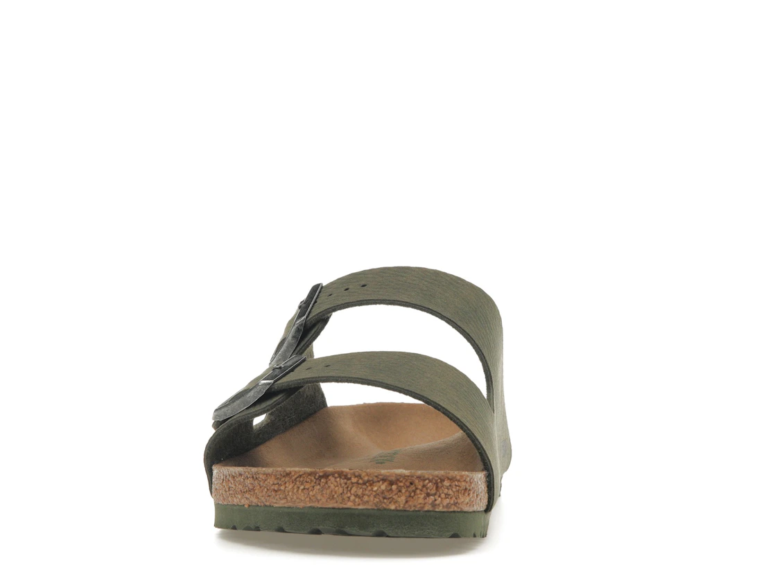 Vue 11 de Birkenstock Arizona Vegan Microfiber Desert Dust Thyme