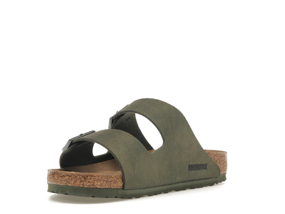 Vue 14 de Birkenstock Arizona Vegan Microfiber Desert Dust Thyme