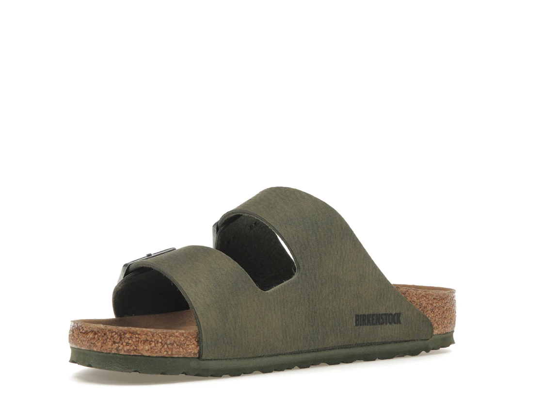 Vue 15 de Birkenstock Arizona Vegan Microfiber Desert Dust Thyme