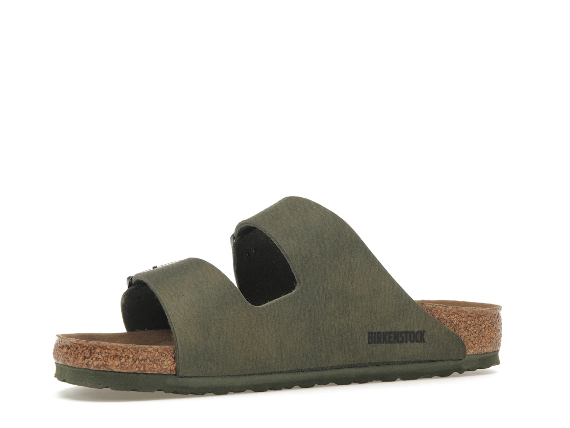 Vue 16 de Birkenstock Arizona Vegan Microfiber Desert Dust Thyme