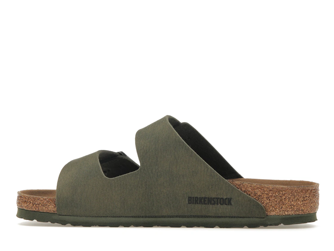 Vue 20 de Birkenstock Arizona Vegan Microfiber Desert Dust Thyme