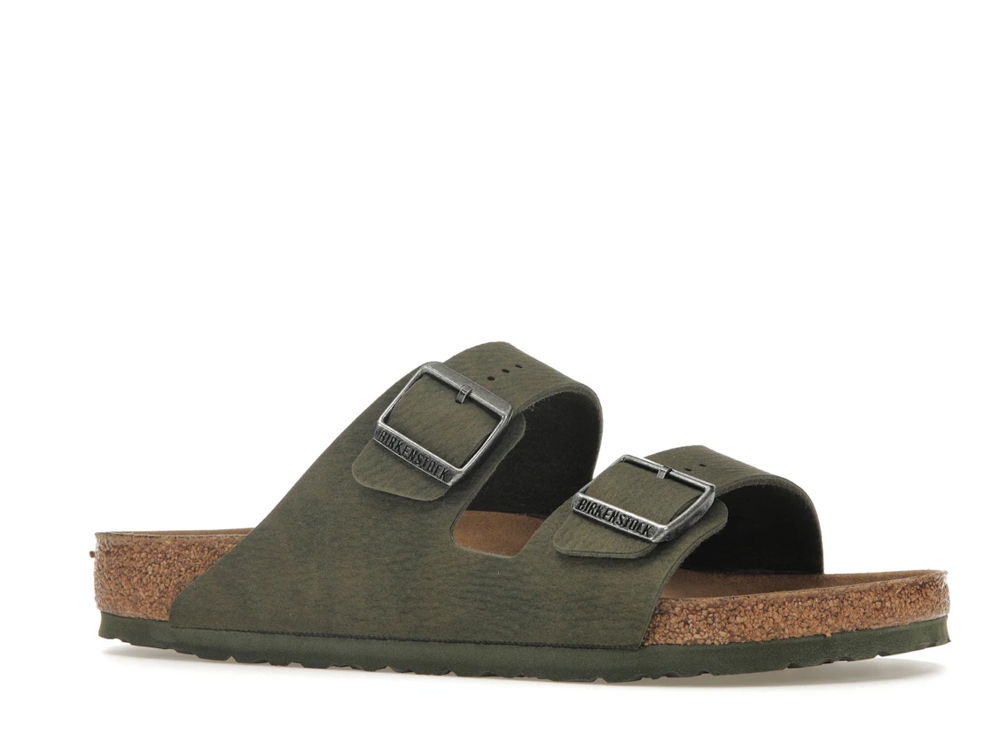 Vue 3 de Birkenstock Arizona Vegan Microfiber Desert Dust Thyme