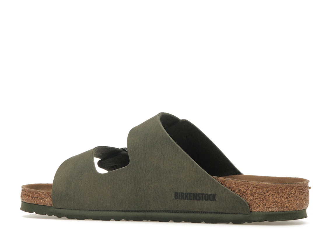 Vue 21 de Birkenstock Arizona Vegan Microfiber Desert Dust Thyme
