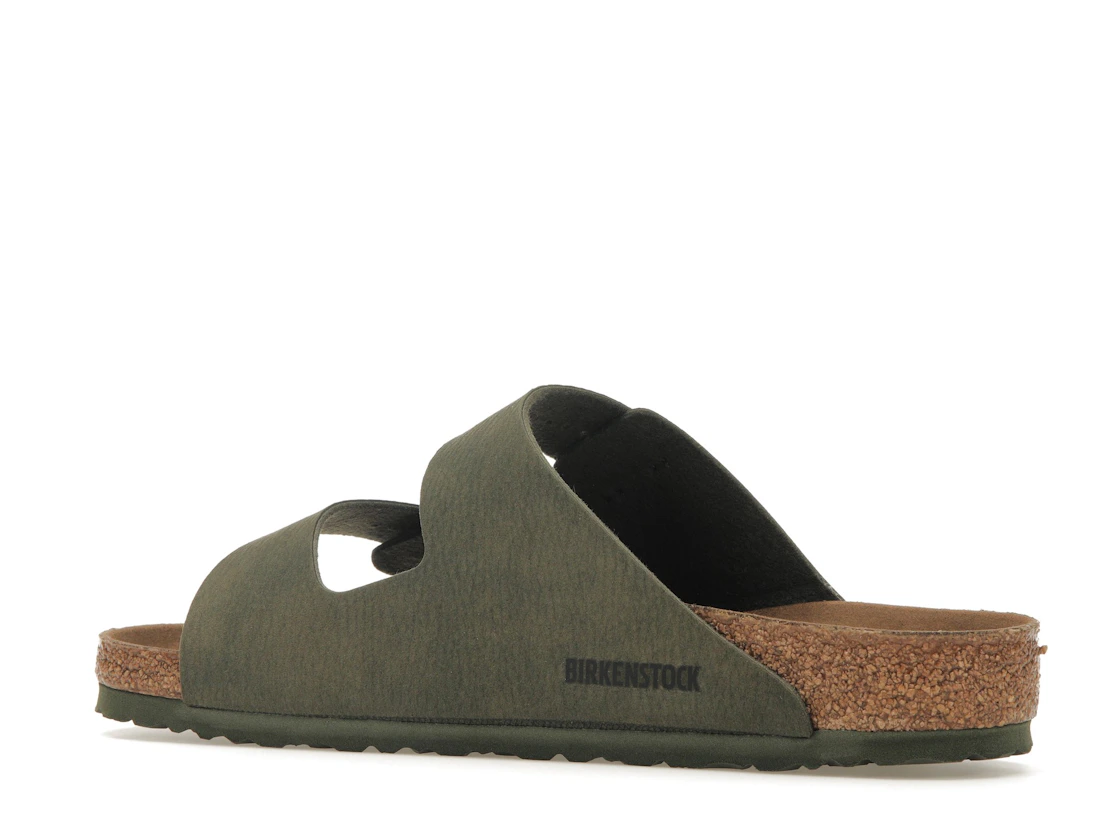 Vue 22 de Birkenstock Arizona Vegan Microfiber Desert Dust Thyme