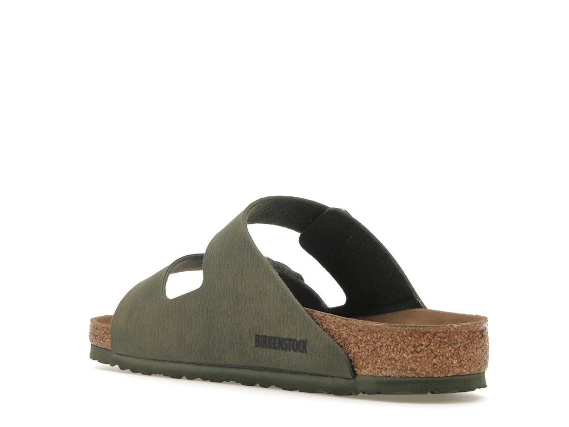 Vue 24 de Birkenstock Arizona Vegan Microfiber Desert Dust Thyme